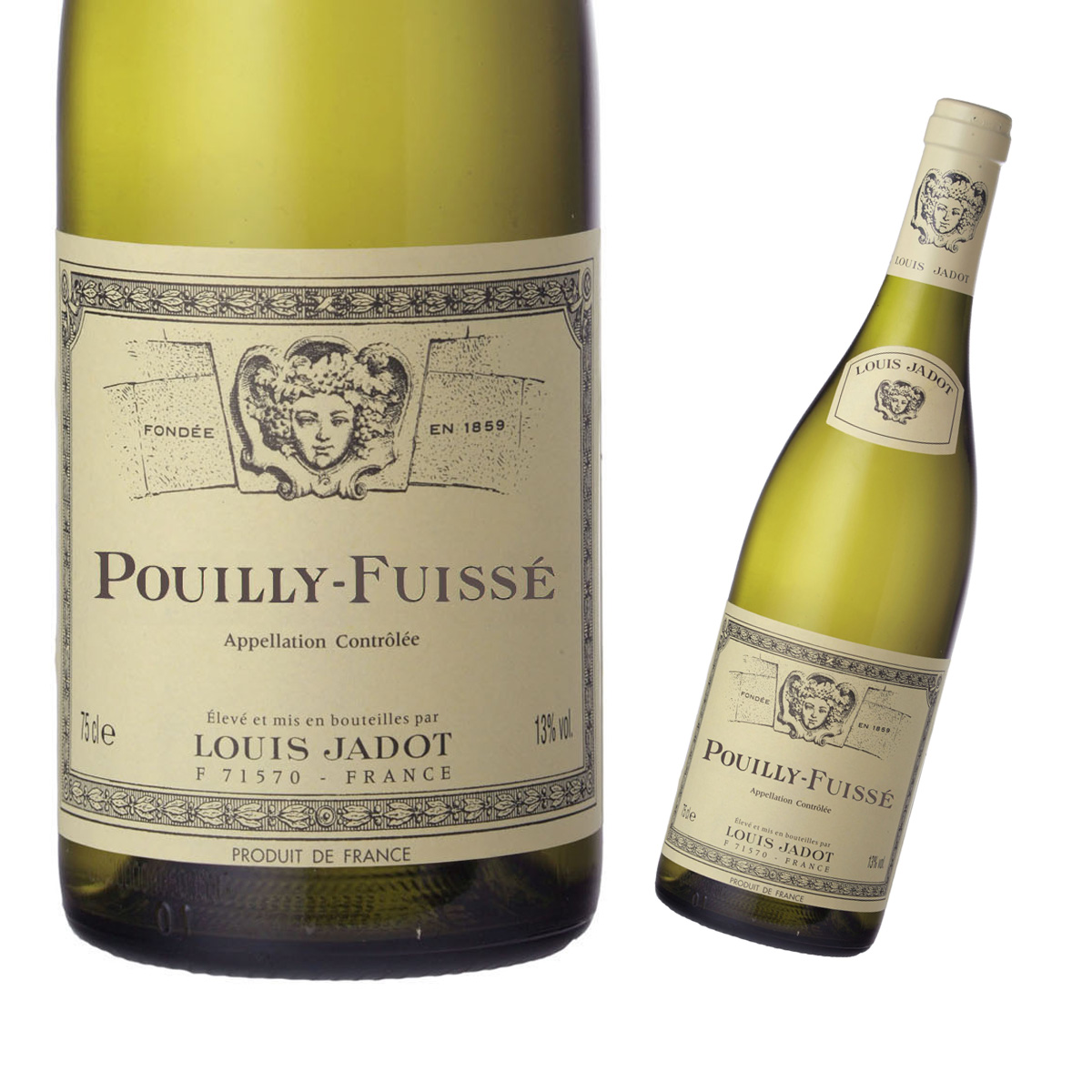 Pouilly Fuissé Mâconnais Appellation Contrôlée Maison Louis Jadot
