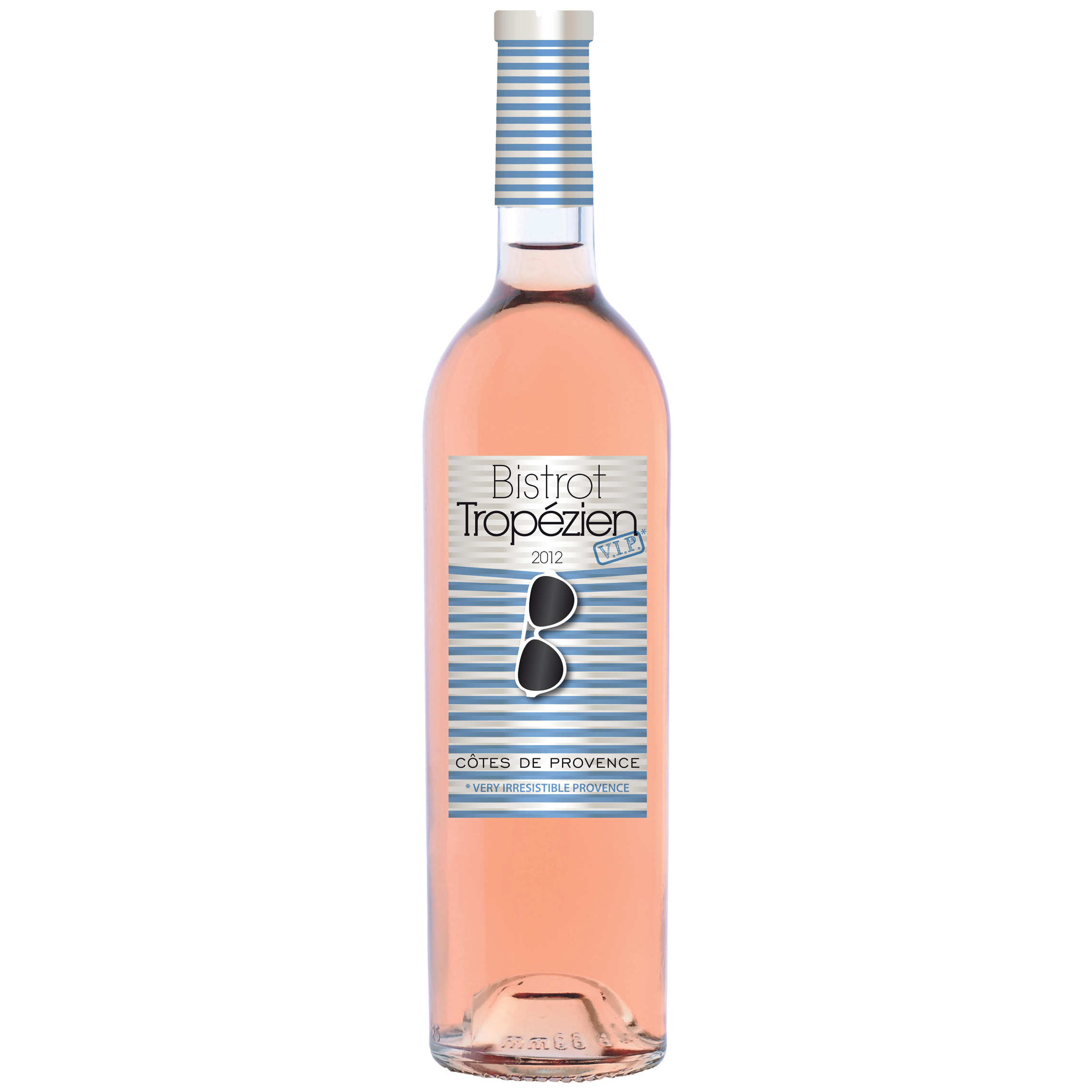 vin rose bistrot tropezien bouteille