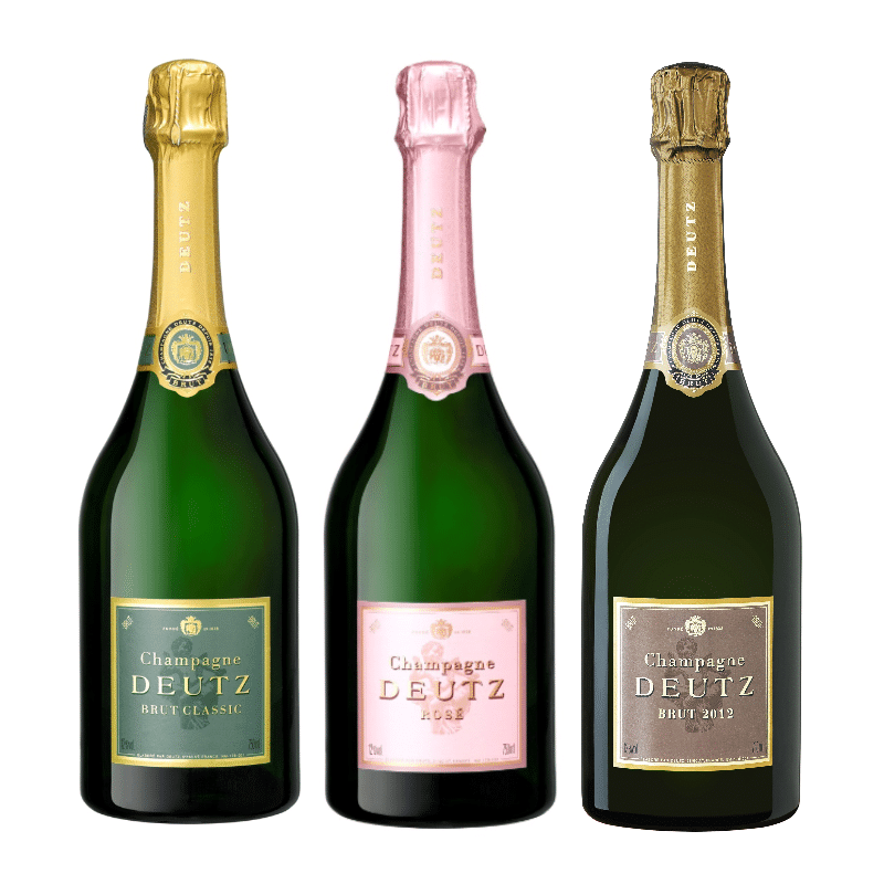 Coffret Deutz Trio - Brut Classic, Rosé & Brut Millésimé 2006