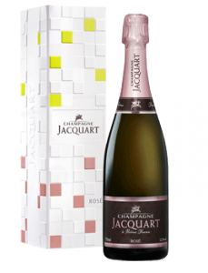 jacquart rose mosaique sous etui